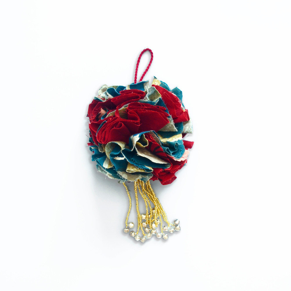 tassel ball ornament