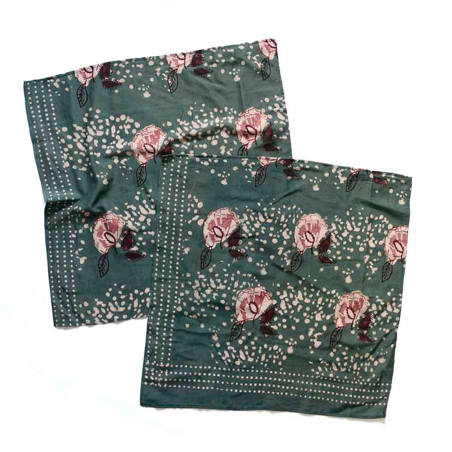 block print bandana