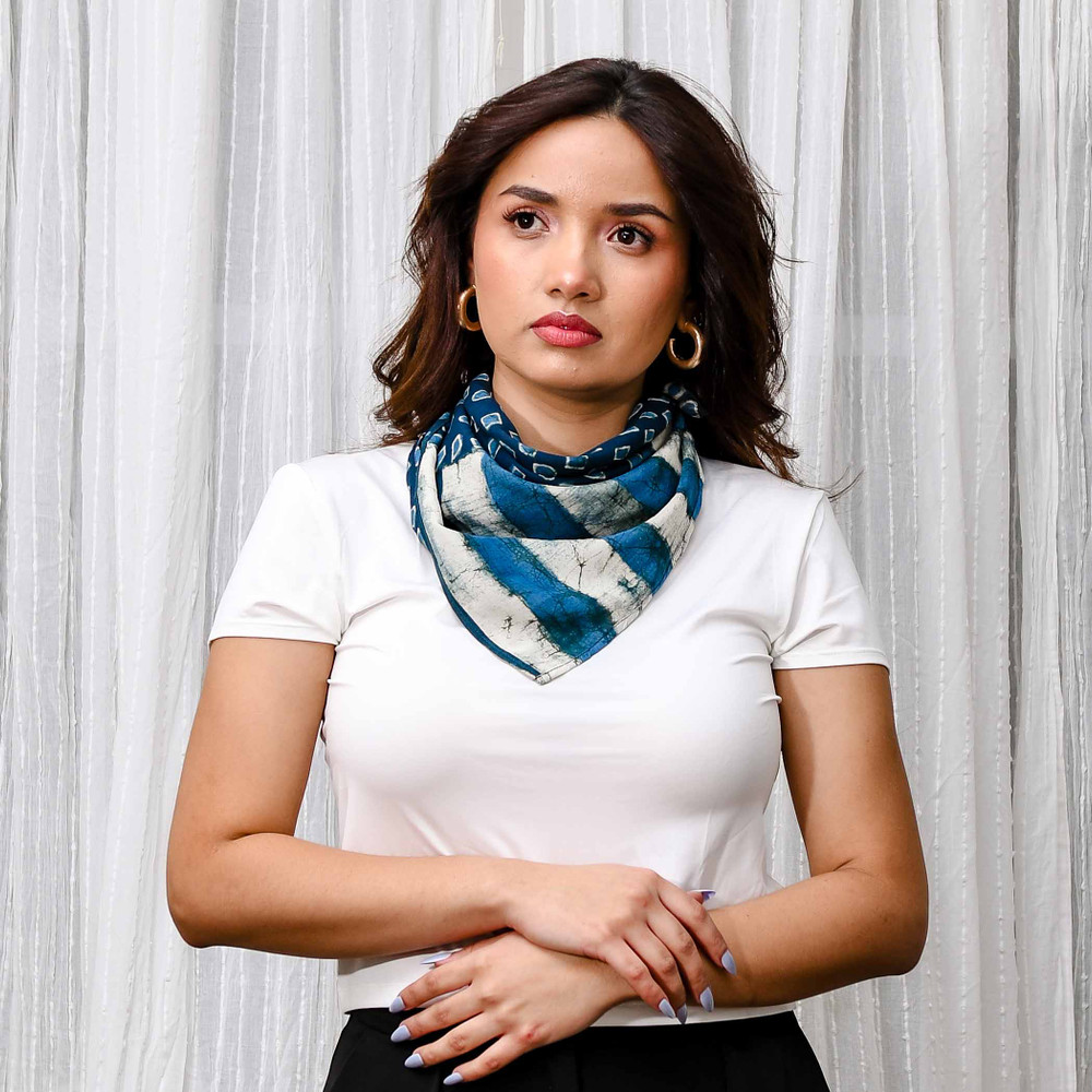 Blue & White Bandana | Pintu SAMPLE