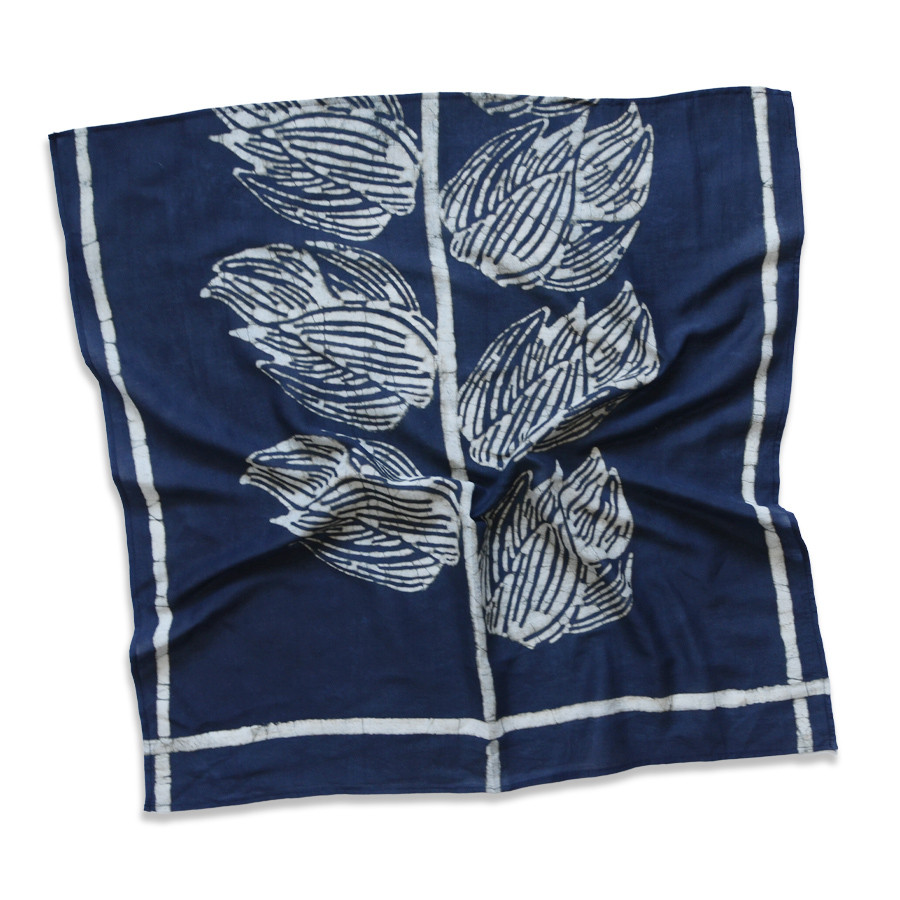 block print bandana