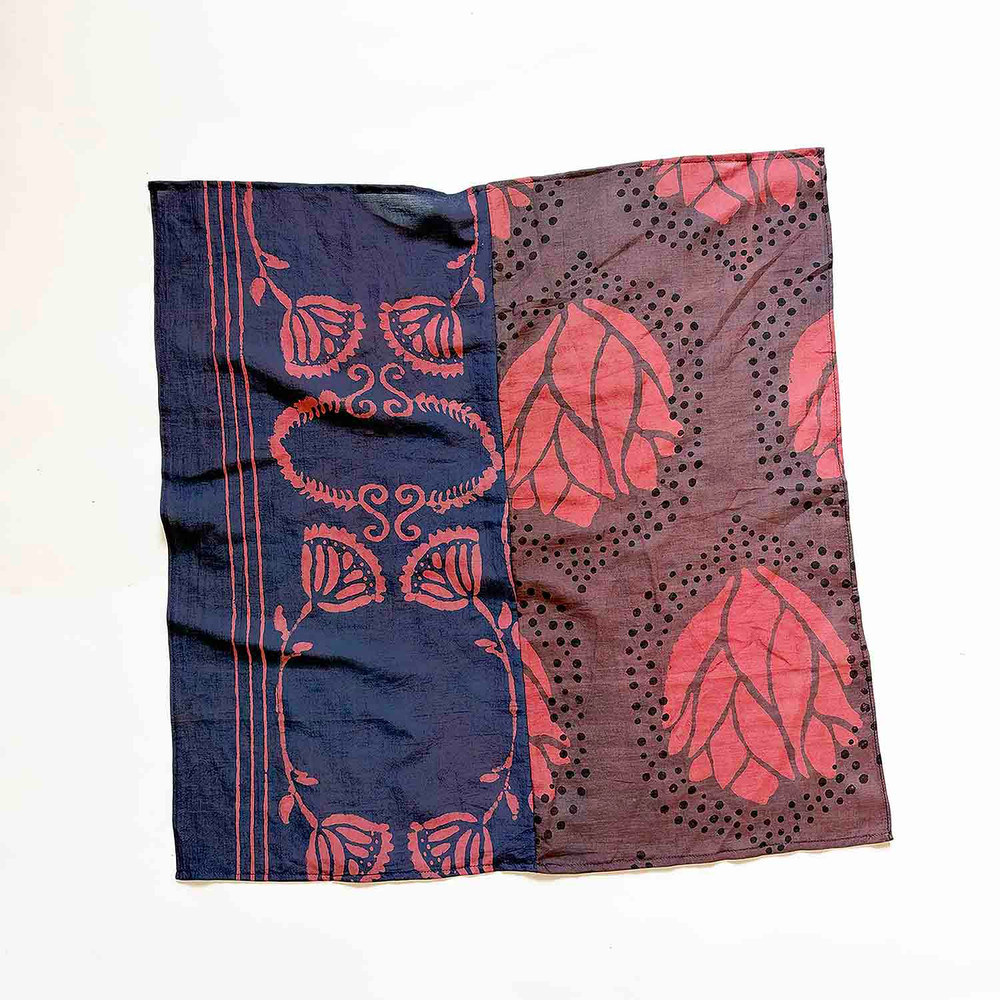 blossom bandana scarf