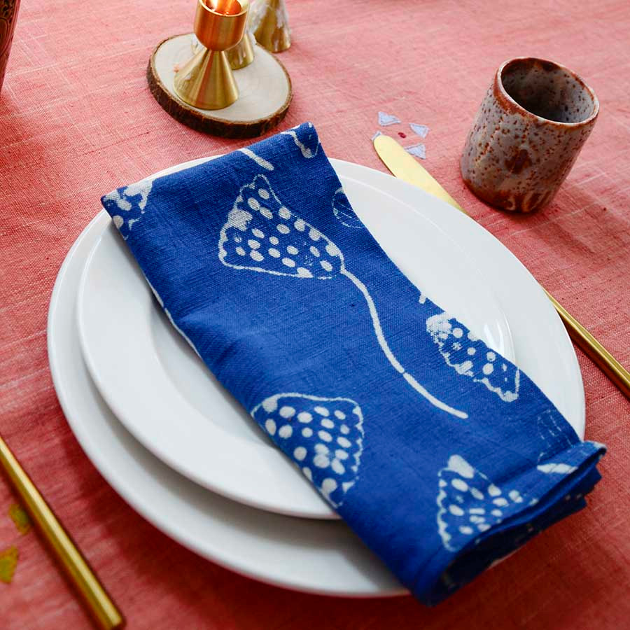 Lana Indigo Napkins