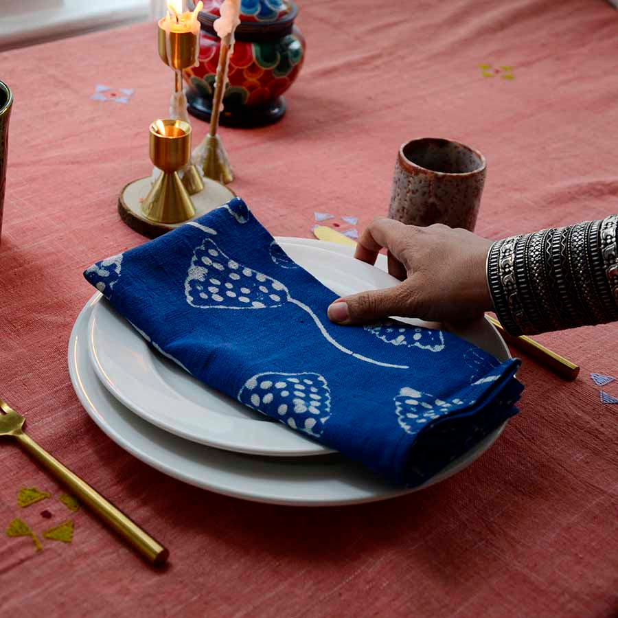 Lana Indigo Napkins