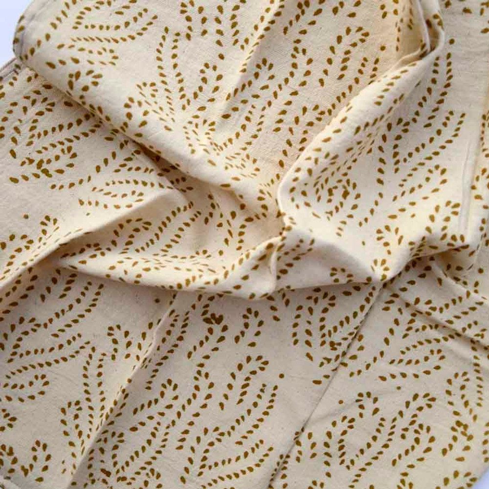 gold cotton napkins