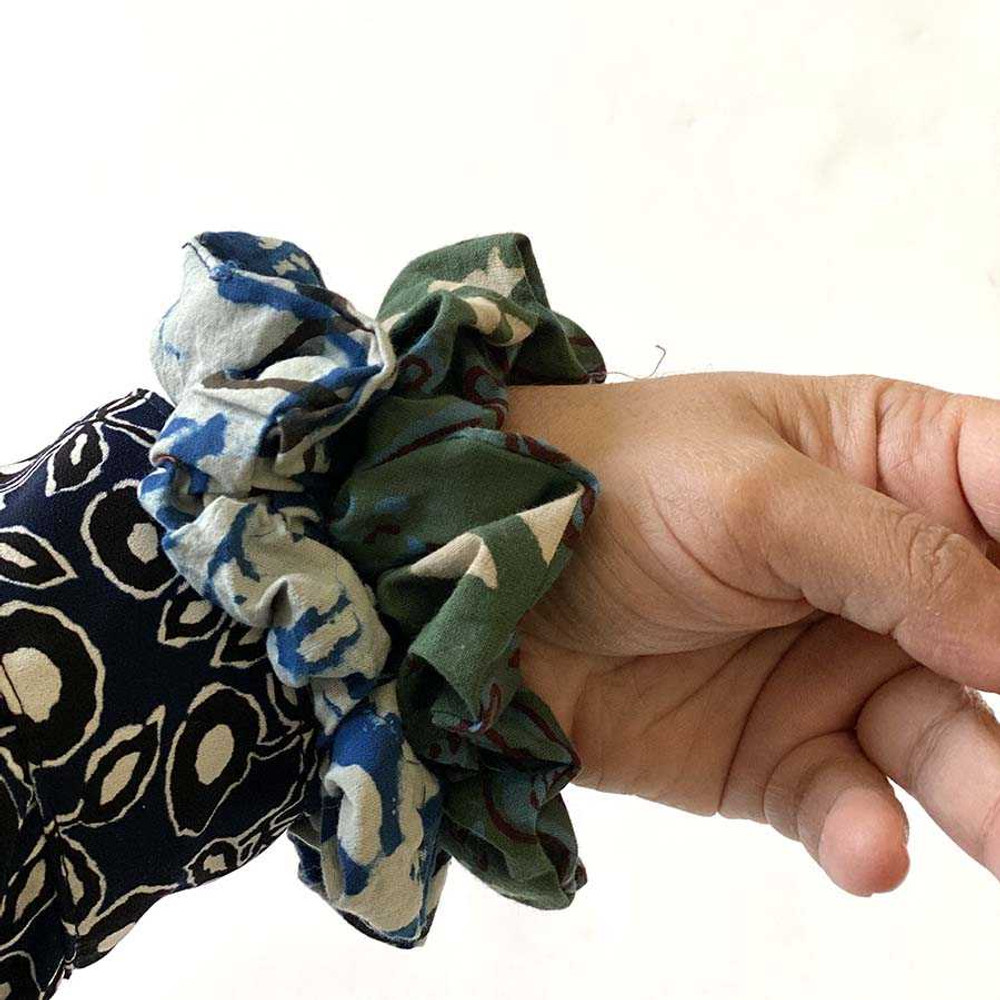 Cotton Scrunchies - set of 2