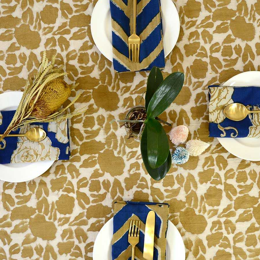 organic cotton dining tablecloth