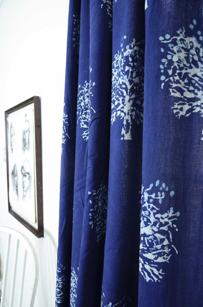 Tree Printed Curtains