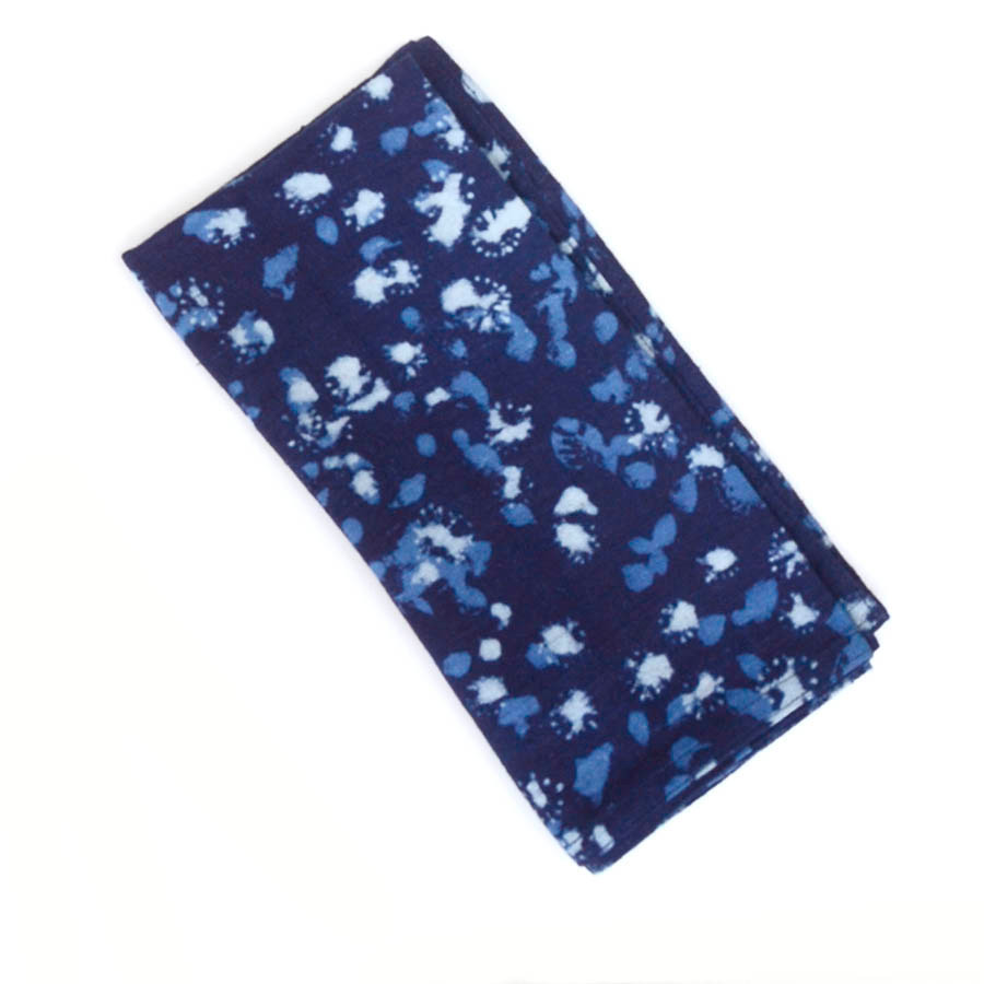 blue cotton napkins