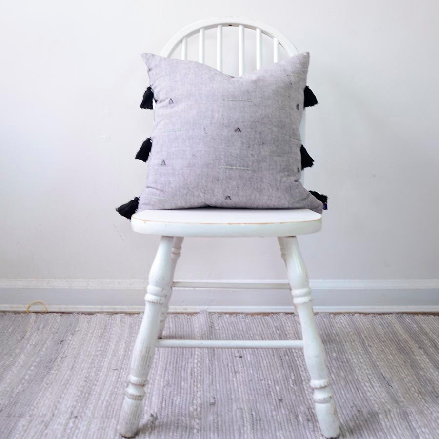 Topi - Tassle Pillow Sample