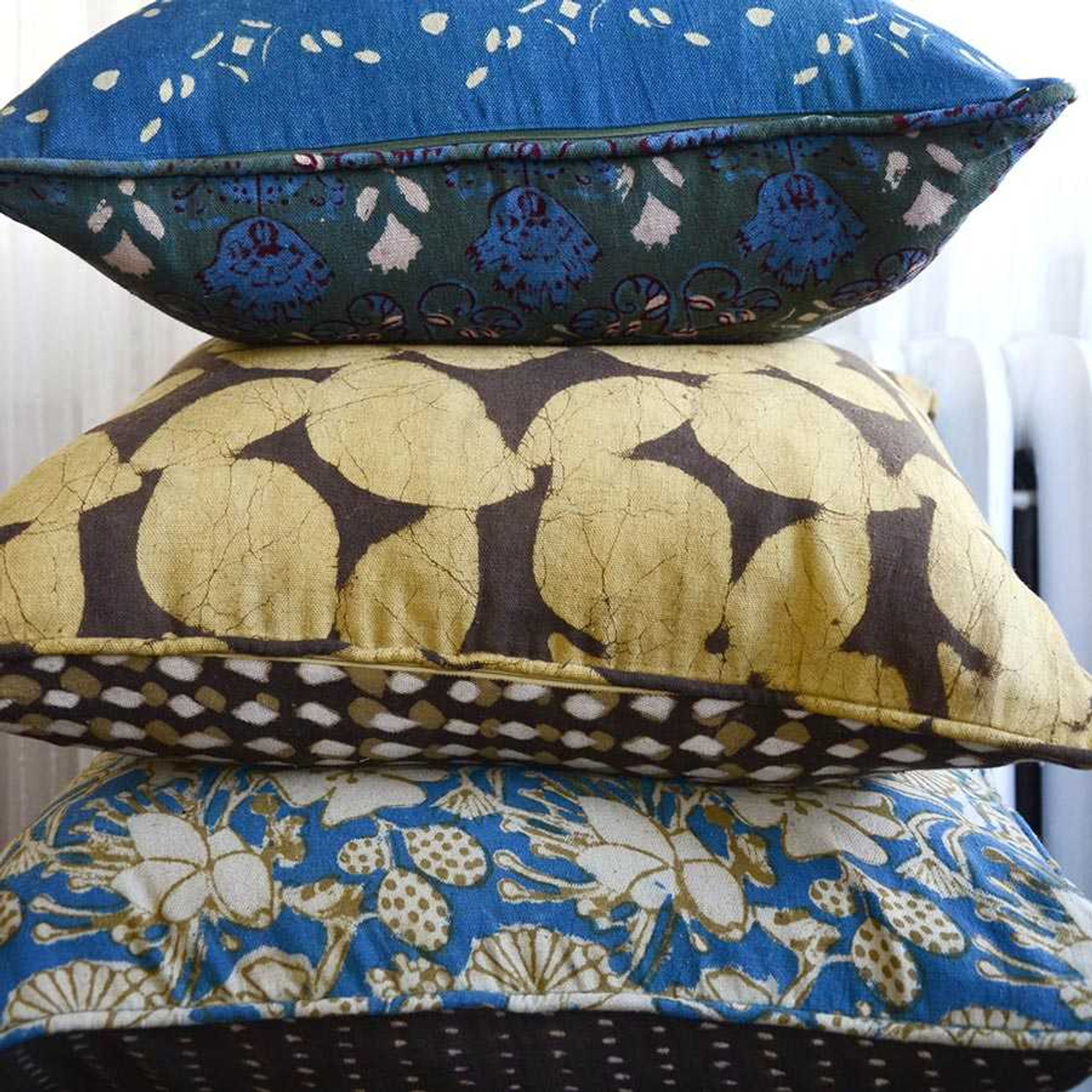 Throw Pillow Insert Organic Cotton and Kapok - Euro Sizes