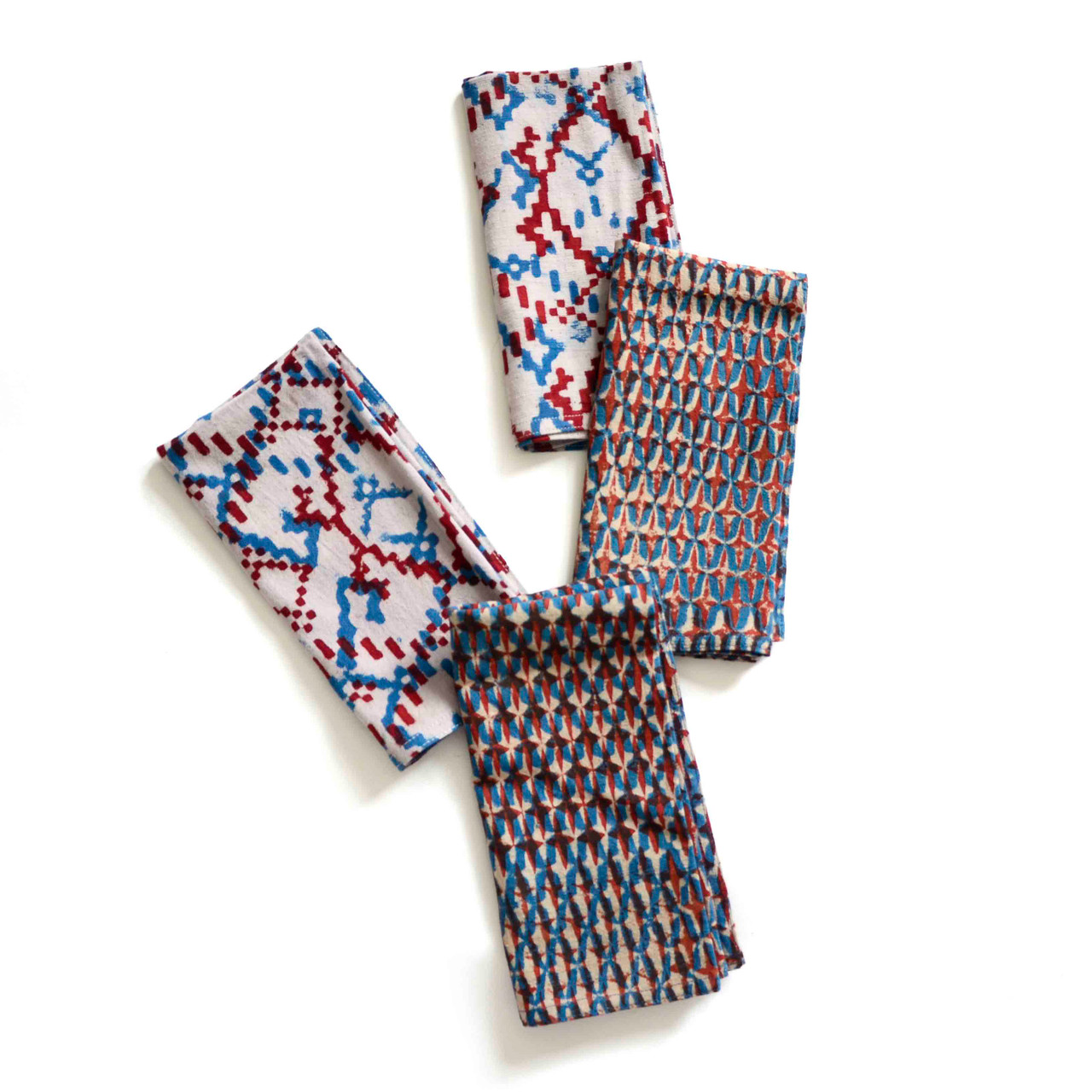 Tamanah Block Print Napkin - Thumbnail 2