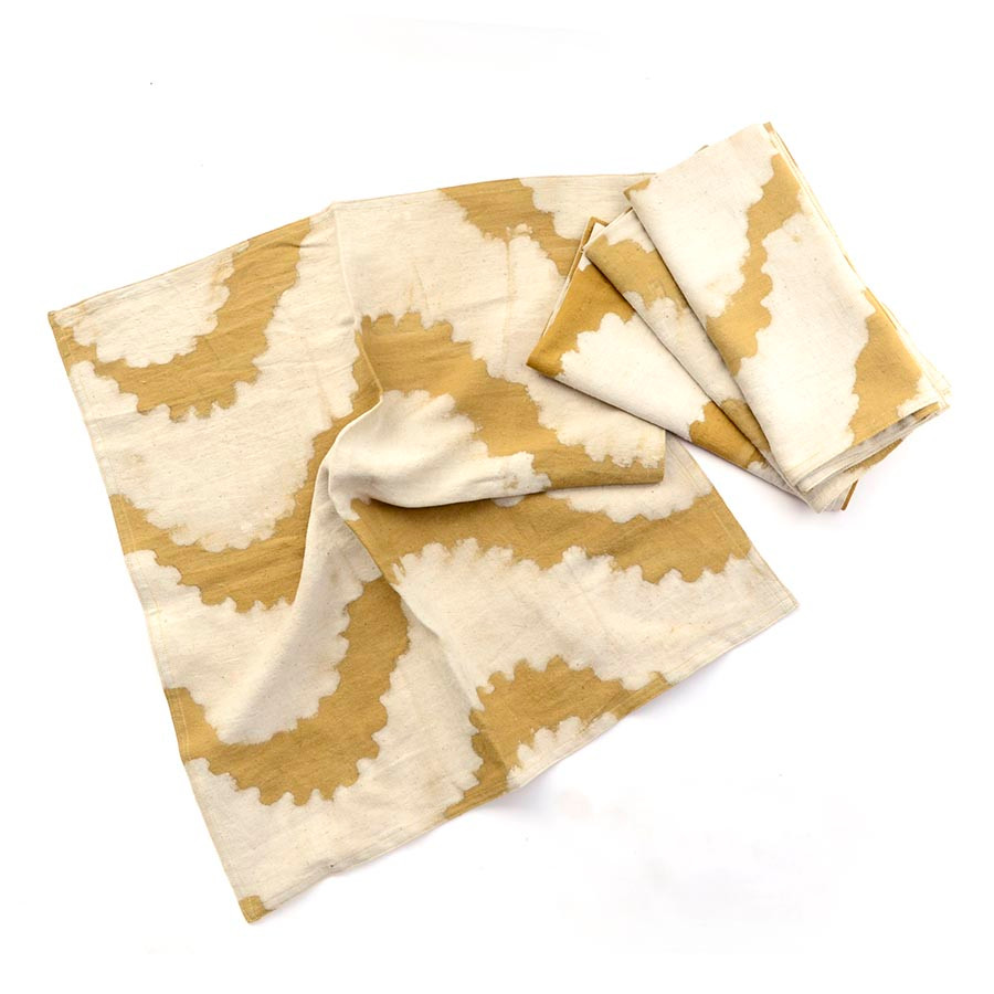 Yan Mustard Yellow Napkins - Thumbnail 2