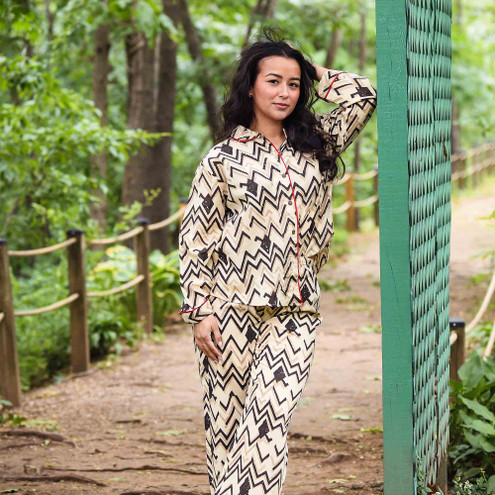 natural dyed pajamas