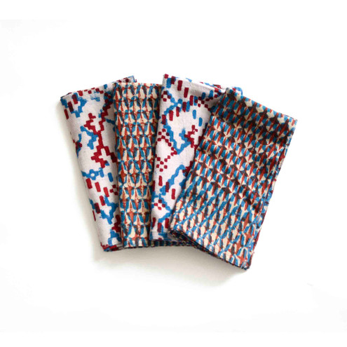 block print napkins