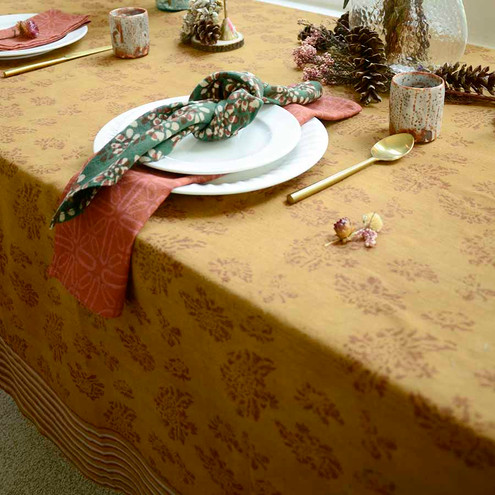 floral tablecloth