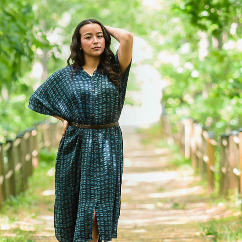 modal shirt dress