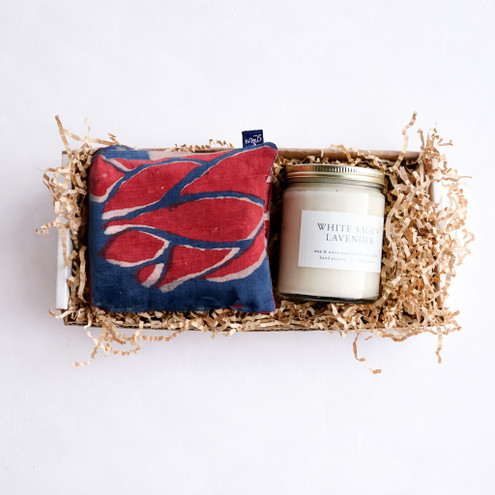 Eucalyptus Lavender Eye Pillow Gift Set