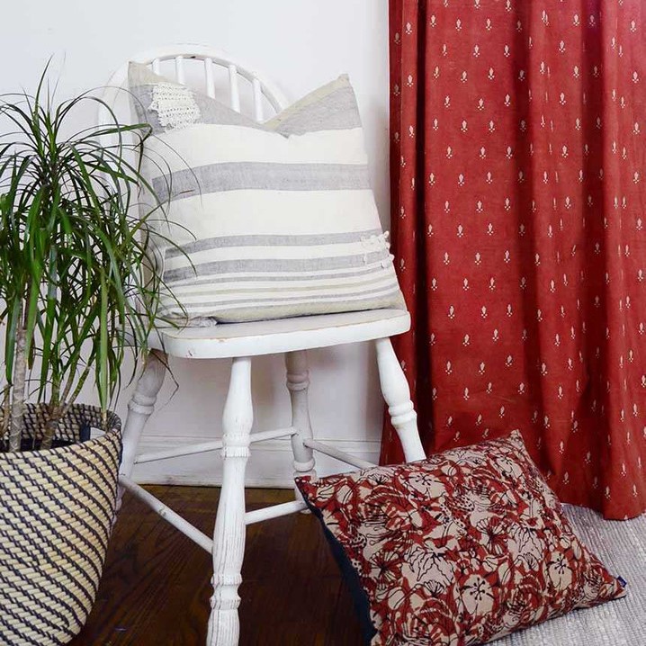 Green Interior Design Tips: Transforming Your Home with Block Print Curtains