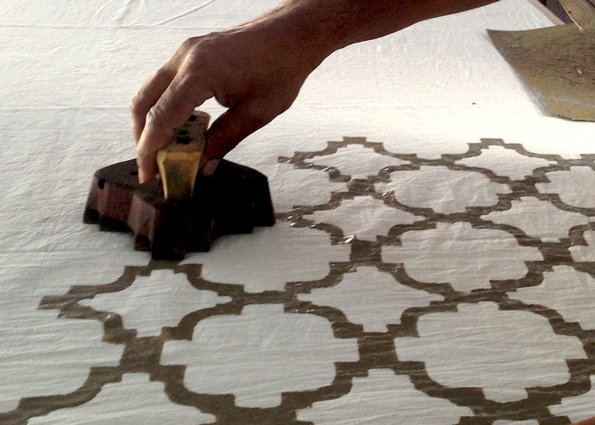 BLOCK PRINTING PROCESS Ichcha