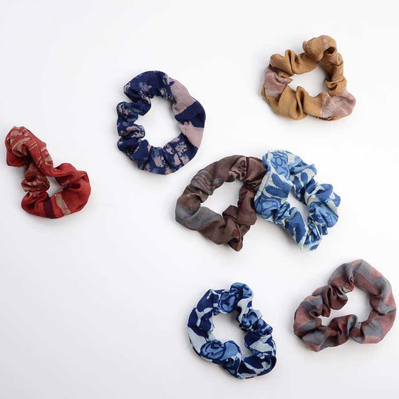 scrunchy♡handmade【ハンカチ592】 scrunchie_mix__03517_5332__089