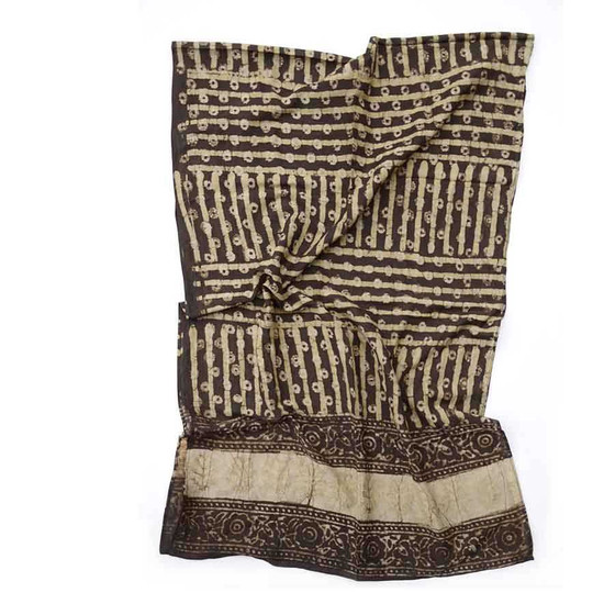 Block printed Artisan Scarf - Khwaja ji II | ichcha