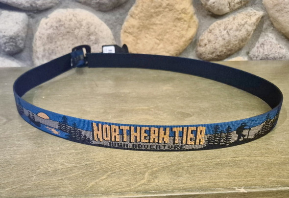 Webbed Belt. Summer Landscape