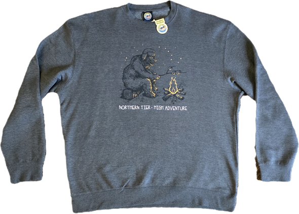 Sweater-LS. Grizzly Roast - Grey