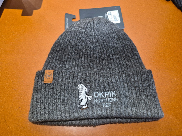 Beanie. Embd Okpik Knit Marin - Graphite