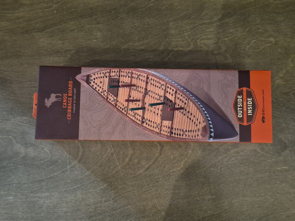 Games. Canoe Cribbage Board-148820