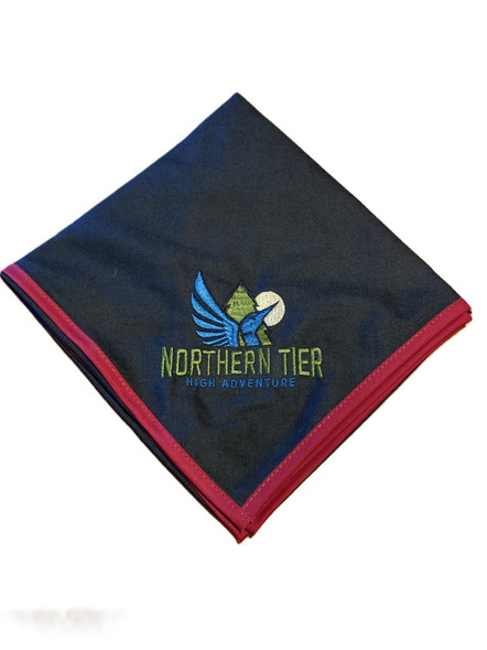 Neckerchief. Asc Loon Red/Blk