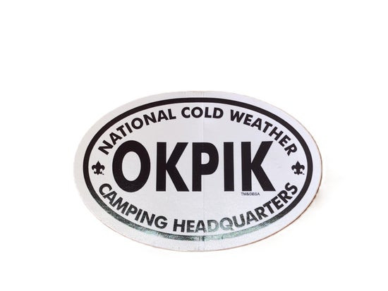 STICKER. OVAL OKPIK X3262