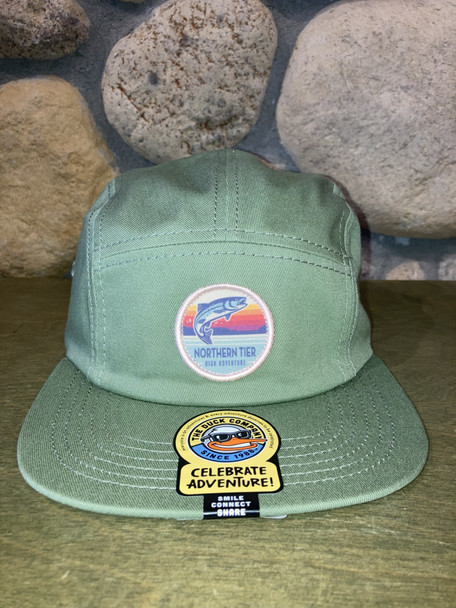 Hat. Cap - Walleye Angler - Green