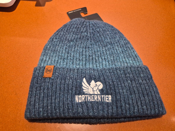 Beanie. Embd NT Knit Marin - Denim