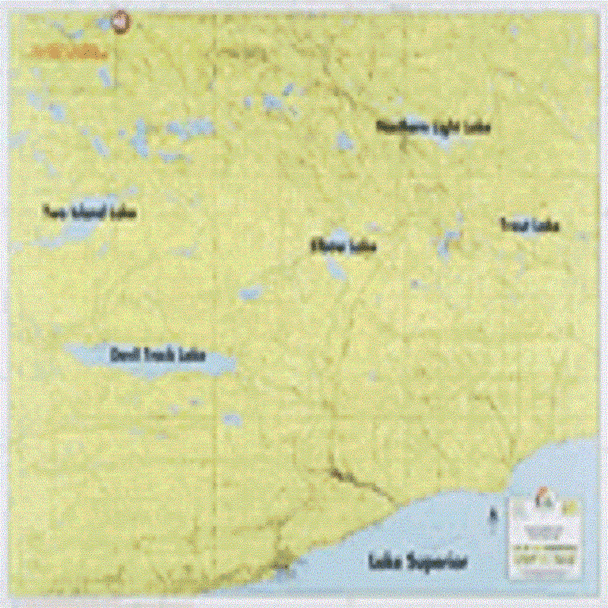 Map. Ely. F-07. S Gunflint