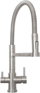 Altea 3-Way Spray Kitchen Filter Tap Stainless Steel Altea 3-Way Spray Kitchen Filter Tap Stainless Steel