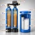 Duplex Metered Commercial Water Softener exploded view