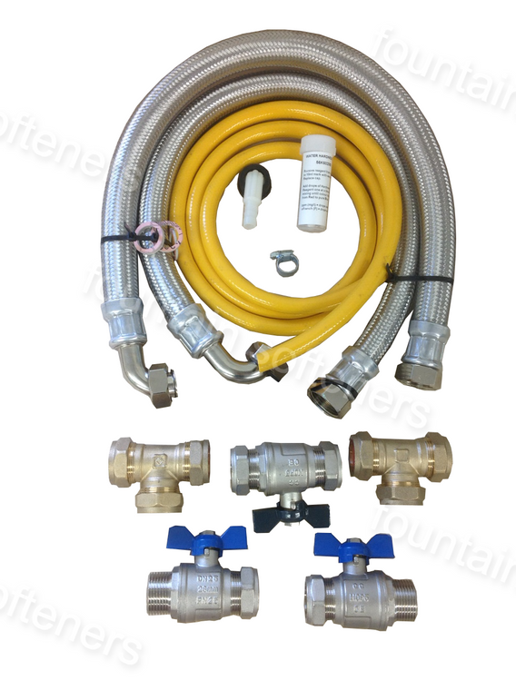 28mm (1") Full Bore Water Softener Installation Kit