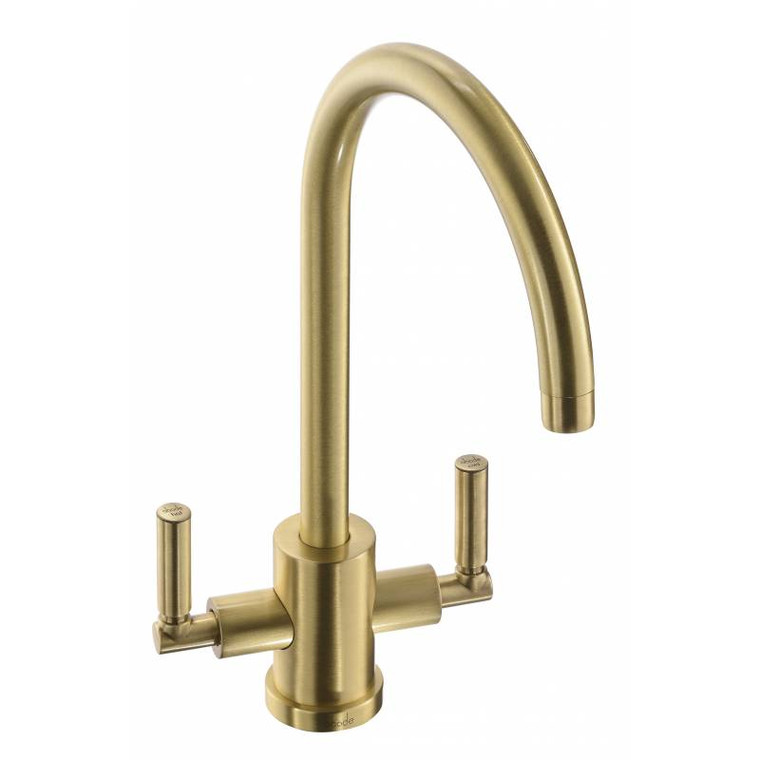 Abode Aquifier Atlas 3-Way Kitchen Filter Tap Brushed Brass