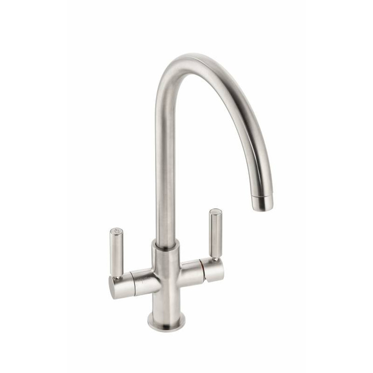 Abode Aquifier Globe 3-Way Kitchen Filter Tap Brushed Nickel