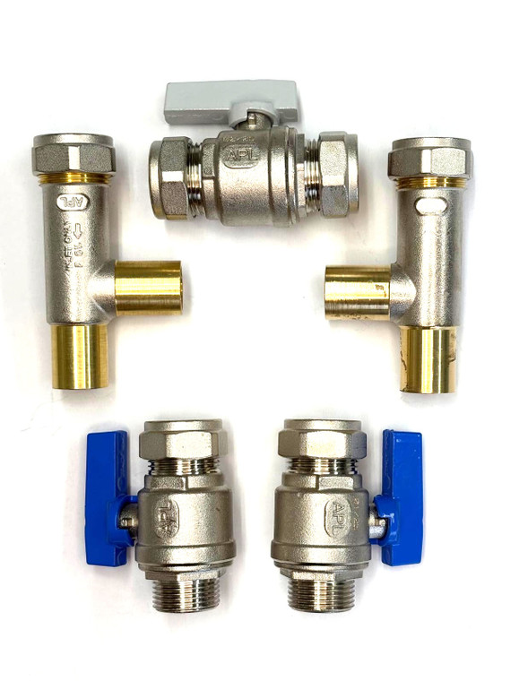 Water Softener Full Flow Bypass/Isolation Valves With Tees