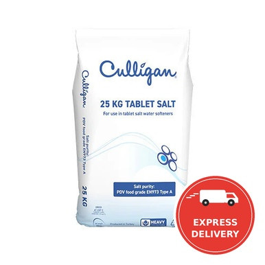 Tablet Water Softener Salt 1 x 25kg bags - EXPRESS NEXT WORKING DAY DELIVERY