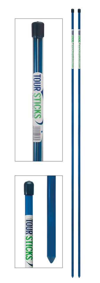Blue Tour Sticks