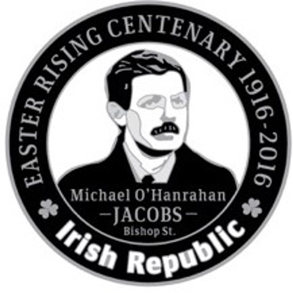 Michael O’Hanrahan 1916 Centenary Badge