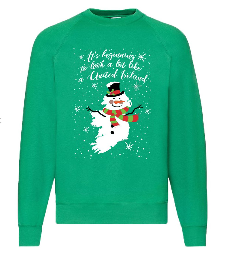 It's  Beginning To Look Like A United Ireland Christmas Jumper