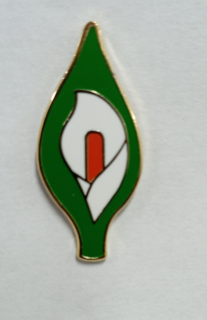 Easter Metal Lily Badges Bulk Price  From €2.00