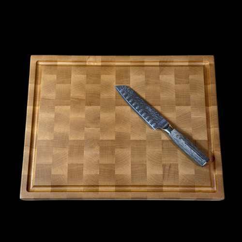 Maple End Grain Cutting Board - Medium
