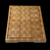 Maple end grain cutting board 450x350x40mm top profile
