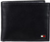 Ví nam Tommy Hilfiger Men's Leather Wallet – Slim Bifold - Màu đen - 31TL130036