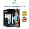 Máy nhổ lông Braun Silk-épil 5-5810 - Wet&Dry kèm máy tỉa Bikini - Tẩy lông  tay chân, body