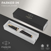 Bút Bi Dạ Parker IM Rollerball Pen Black - Ngòi F - Mực đen - 1931659